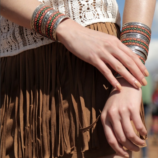 inspiração franjas